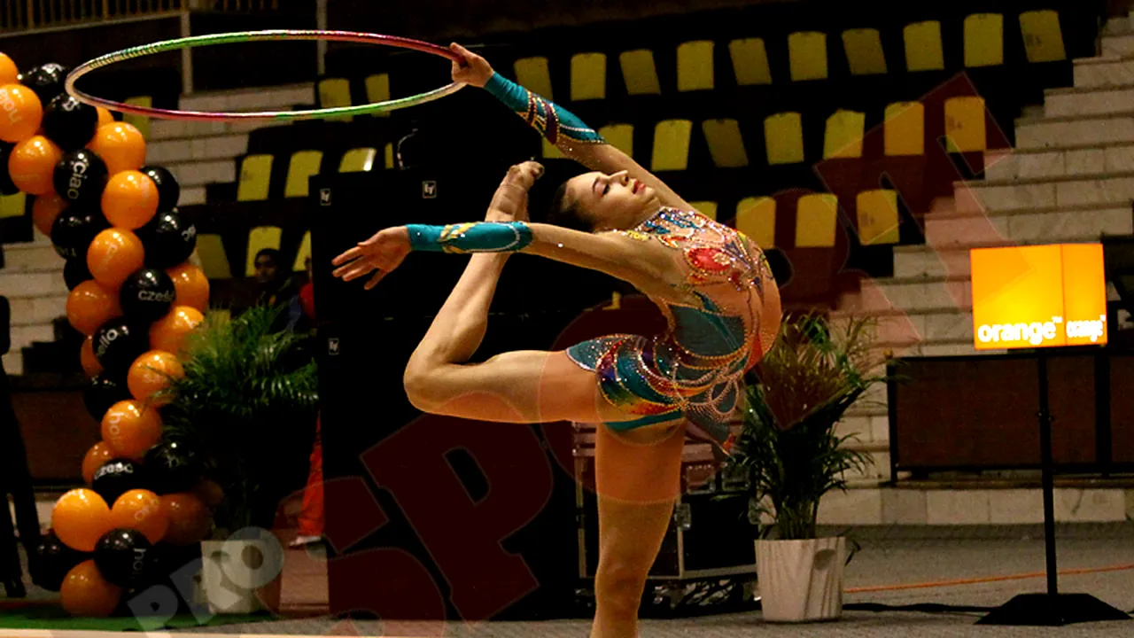 Alexandra Piscupescu,** locul 15 la europenele de gimnastică ritmică