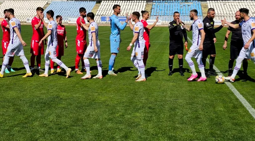 Libere în prima etapă a play-out-ului, CSM Slatina și CFC Argeș au disputat un amical, pe care oltenii au refuzat să-l transmită