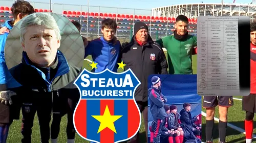 ProSport a intrat în posesia documentului pe care CSA Steaua nu voia să-l facă public vreodată! Patru grupe de copii, implicate direct: legendele clubului, forțate să-și pună la dispoziție licențele | EXCLUSIV