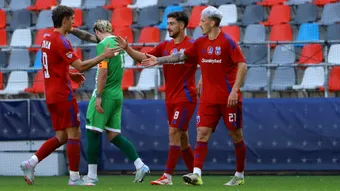 Gualda a decis amicalul. Steaua s-a impus în jocul test din Ghencea cu colega de clasament Concordia Chiajna