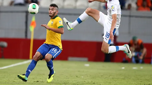 FOTO Așa arată „Brazuca”, mingea oficială a Campionatului Mondial din Brazilia