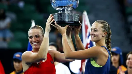 „Gură de oxigen” pentru una dintre rivalele Simonei: Mladenovic a câștigat proba de dublu la Australian Open, alături de unguroaica Timea Babos. La simplu, „Kiki” a uitat ce înseamnă victoria