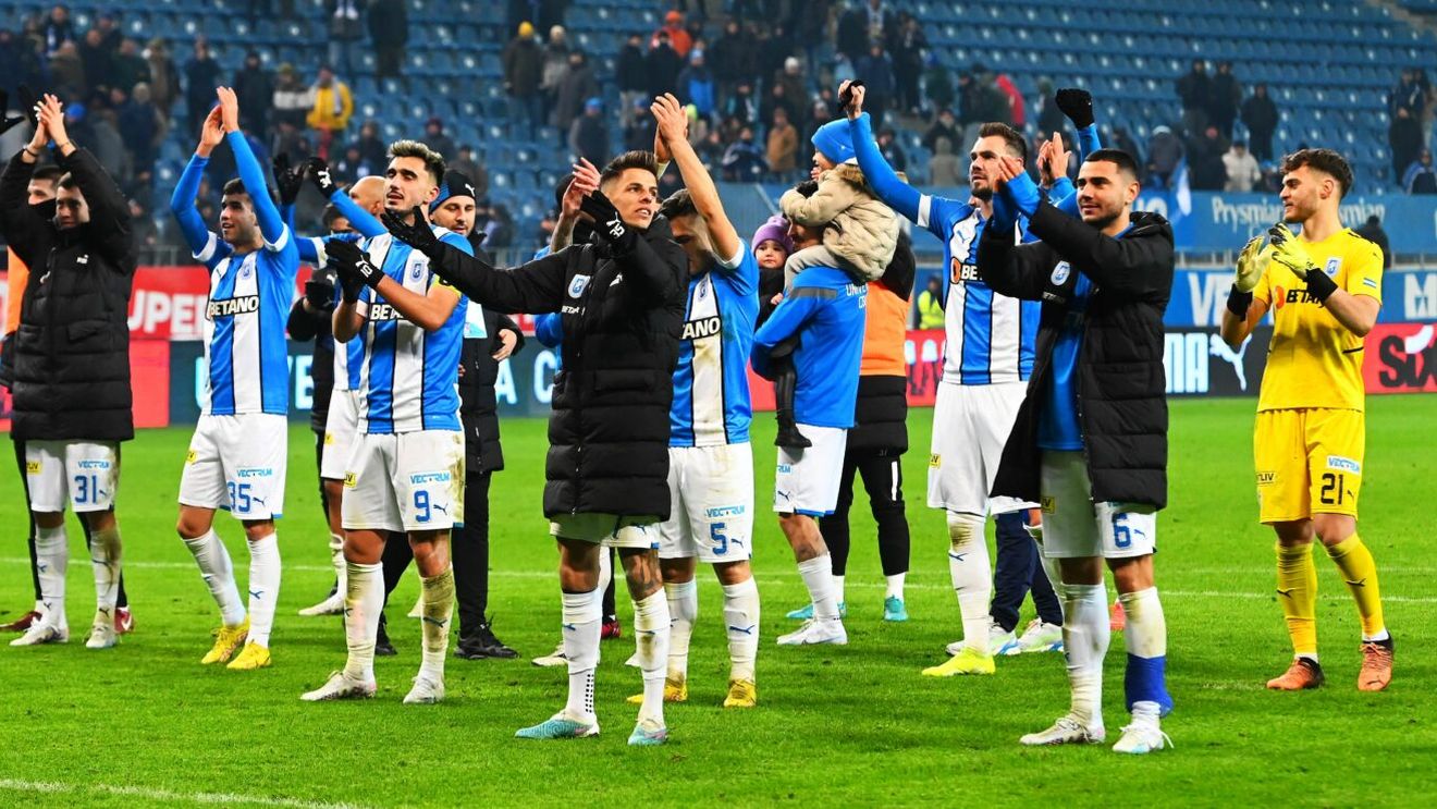 Ce jucători ai Universităţii Craiova a remarcat Sorin Cârţu după derby-ul cu CFR Cluj: „Au calitate și au venit cu un plus în exprimarea echipei"
