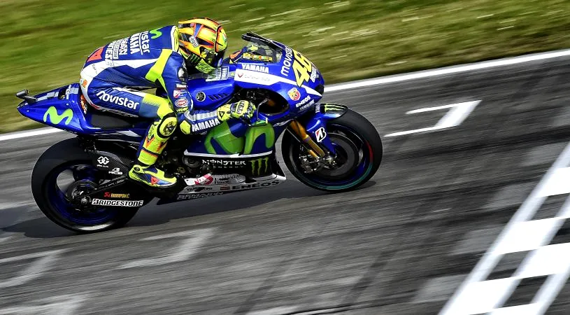 Valentino Rossi, pole position în 