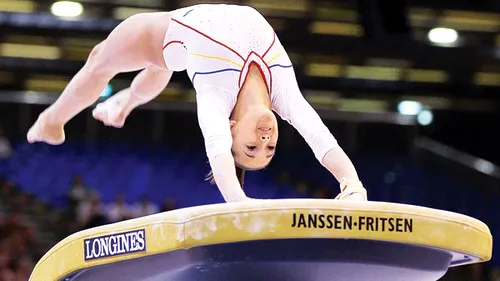 Larisa Iordache a cucerit medalia de argint la individual-compus, la CE de la Moscova