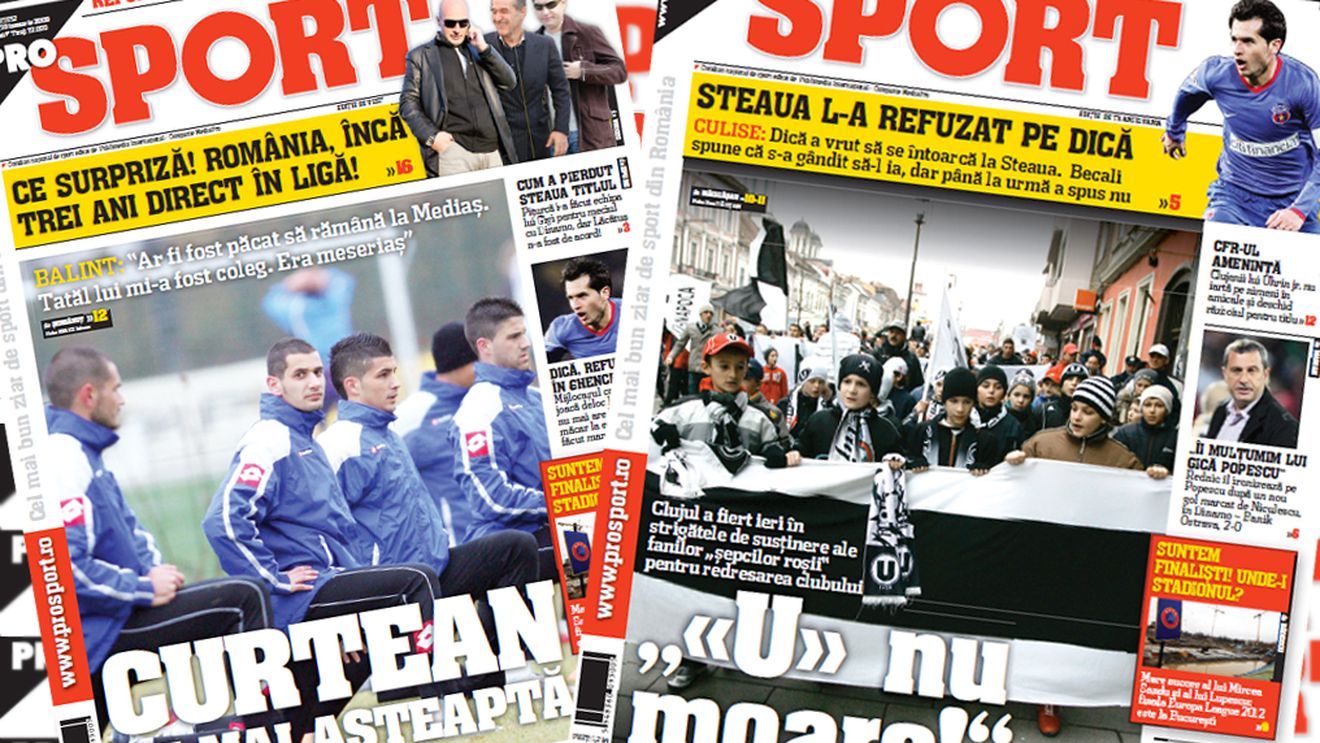 Cine este noua speranță a Timișoarei?/ "U" nu moare!