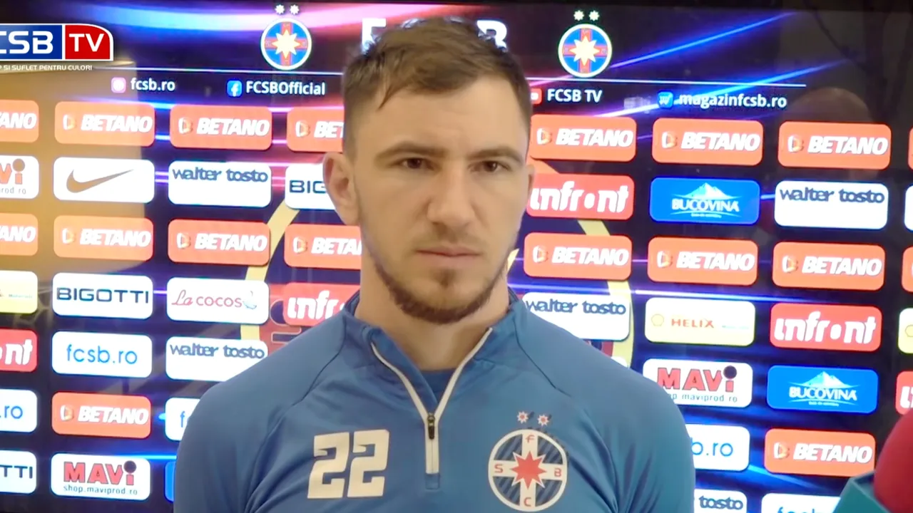 Dezvăluire șocantă a lui Deian Sorescu, după primul meci la FCSB: „Am vrut să mă las! Aveam 380 lei salariu și ghetele erau 200”