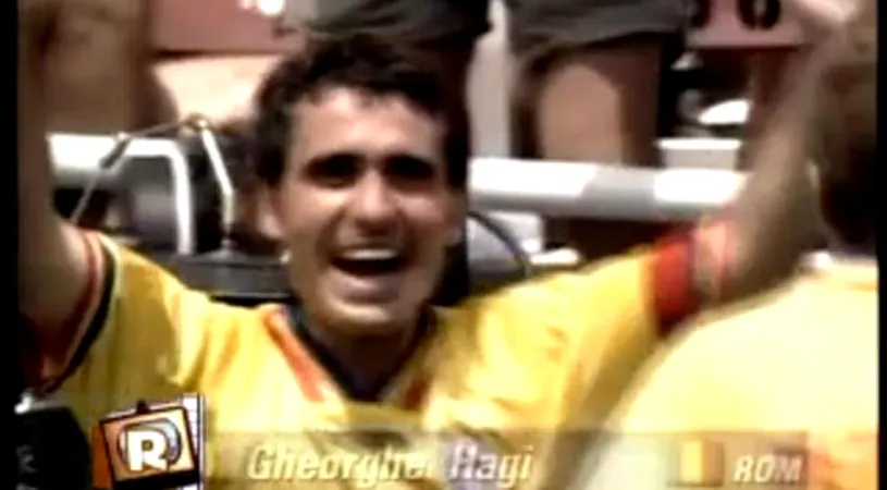 VIDEO Golul lui Hagi contra Argentinei,** cel mai frumos gol pe contraatac din istorie!