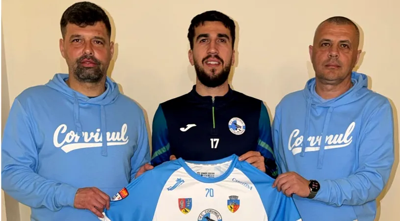 Ronaldo Deaconu s-a destăinuit după ce a semnat cu Corvinul Hunedoara. De ce a ales liderul Ligii 2