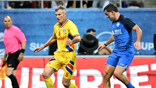 Un fotbalist străin, retras, a impresionat în meciul Generația de Aur - Restul Lumii 3-2 și a primit la final o ofertă de transfer de la o echipă din România: „Îl contactăm!”