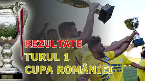 Cupa României, rezultate și marcatori | Steaua a făcut instrucție cu CS Balotești. Doar 21 dintre cele 30 de meciuri stabilite pentru primului tur au avut loc