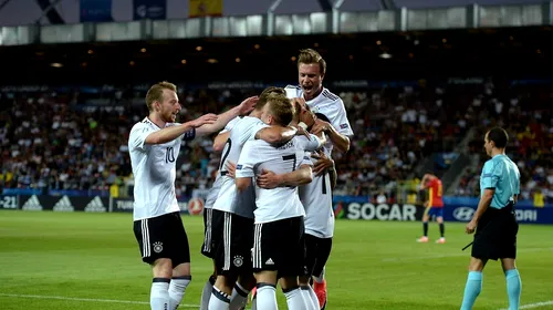 EURO 2017 U21 | „Die Mannschaft” vs „Furia Roja” 1-0. Germania, volumul II. Weiser decide finala cu un gol de toată frumusețea. Italia rămâne cea mai titrată națională de tineret a Europei