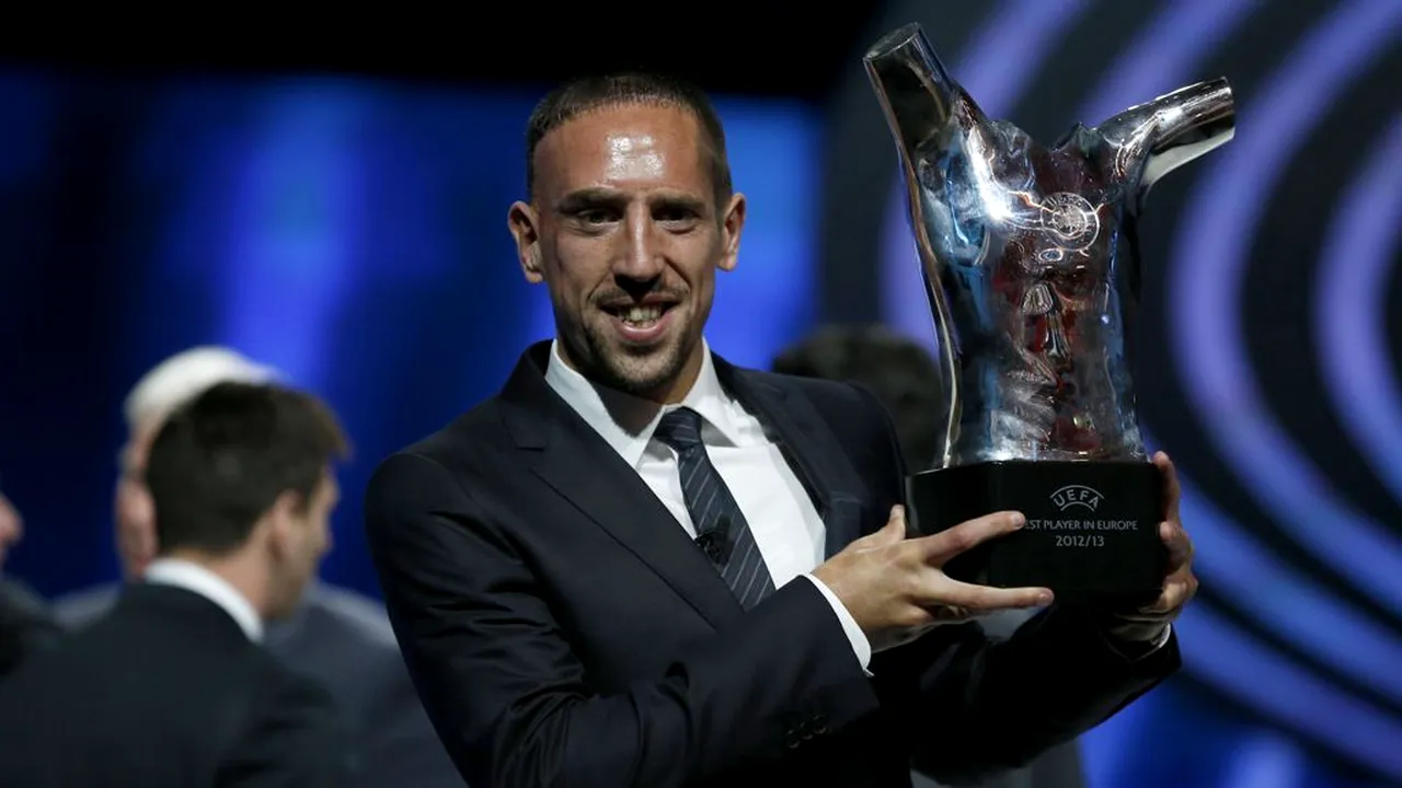 Franck Ribery, jucătorul sezonului 2012-2013 în Europa
