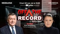 OFF The Record. Invitat: Crin Antonescu, fost președinte PNL