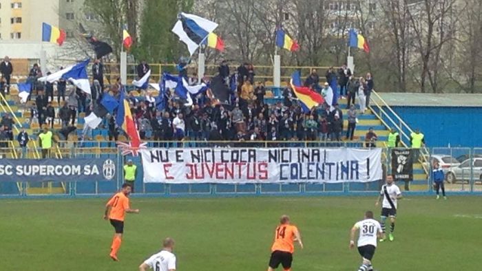 FOTO | Liga 1 are nevoie de asemenea suporteri! Colentina "fierbe" atunci când joacă Juventus