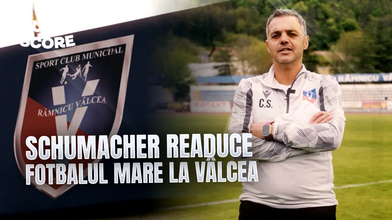 Campionul din Giulești care vrea să trezească ”Zăvoiul”! Constantin Schumacher și misiunea de a readuce Vâlcea în elita fotbalului