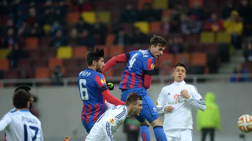 Penalty clar refuzat Stelei de Michael Oliver. FOTO | Haceridi a atins mingea cu mâna în careu, dar arbitrul a lăsat jocul să continue