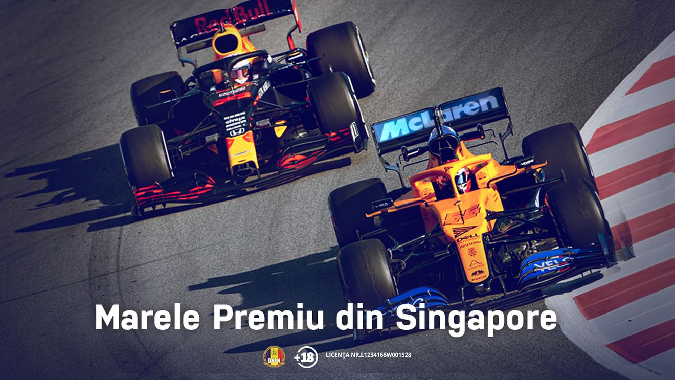 ADVERTORIAL | Formula 1: Norris câștigă în Singapore, McLaren păstrează prima poziție