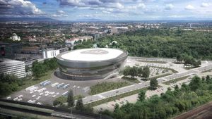Ungaria construiește „Altarul” handbalului! Arena impresionantă pe care o pregătesc vecinii: „Acum doar poze, la anul realitate” | GALERIE FOTO