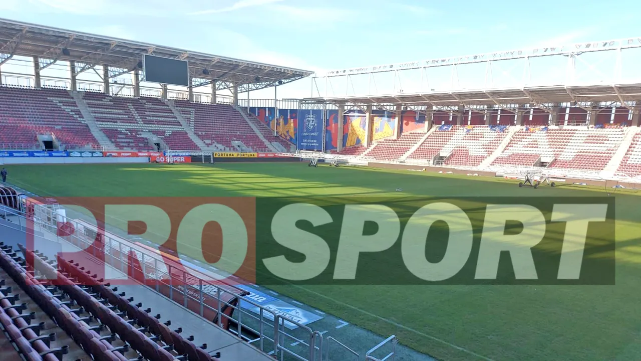 Cum arată gazonul stadionului din Giulești înaintea meciului României cu Bosnia, ultimul al tricolorilor în Liga Națiunilor: „Cu siguranță, va fi așa!” | EXCLUSIV