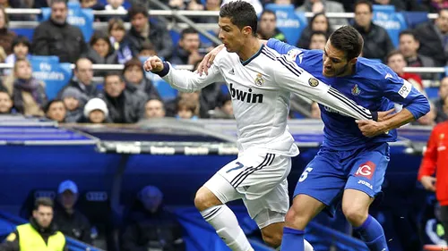 Ronaldo s-a dezlănțuit după pauză:** Real Madrid - Getafe 4-0! Vezi rezultatele și programul meciurilor etapei cu numărul 21