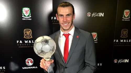Vreo surpriză? Gareth Bale a câștigat titlul de cel mai bun fotbalist al anului în Țara Galilor