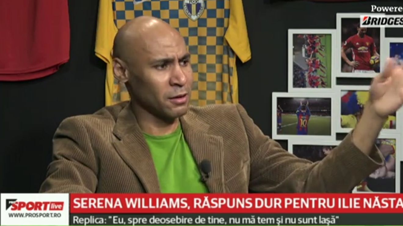 Nana Falemi îi ia apărarea "zeului" Năstase. "Ce să zică și Serena acum!? Ea ce zicea despre Irina Spîrlea?" Cum comentează fostul mijlocaș scandalul din Fed Cup 