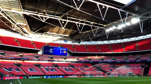 Wembley sau Arena Națională? FOTO | Cum arată gazonul pe care s-a jucat Tottenham – Barcelona