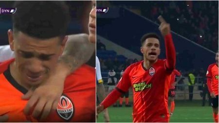 Taison, jucătorul lui Şahtior, eliminat după ce a reacţionat nervos în urma unor atacuri rasiste