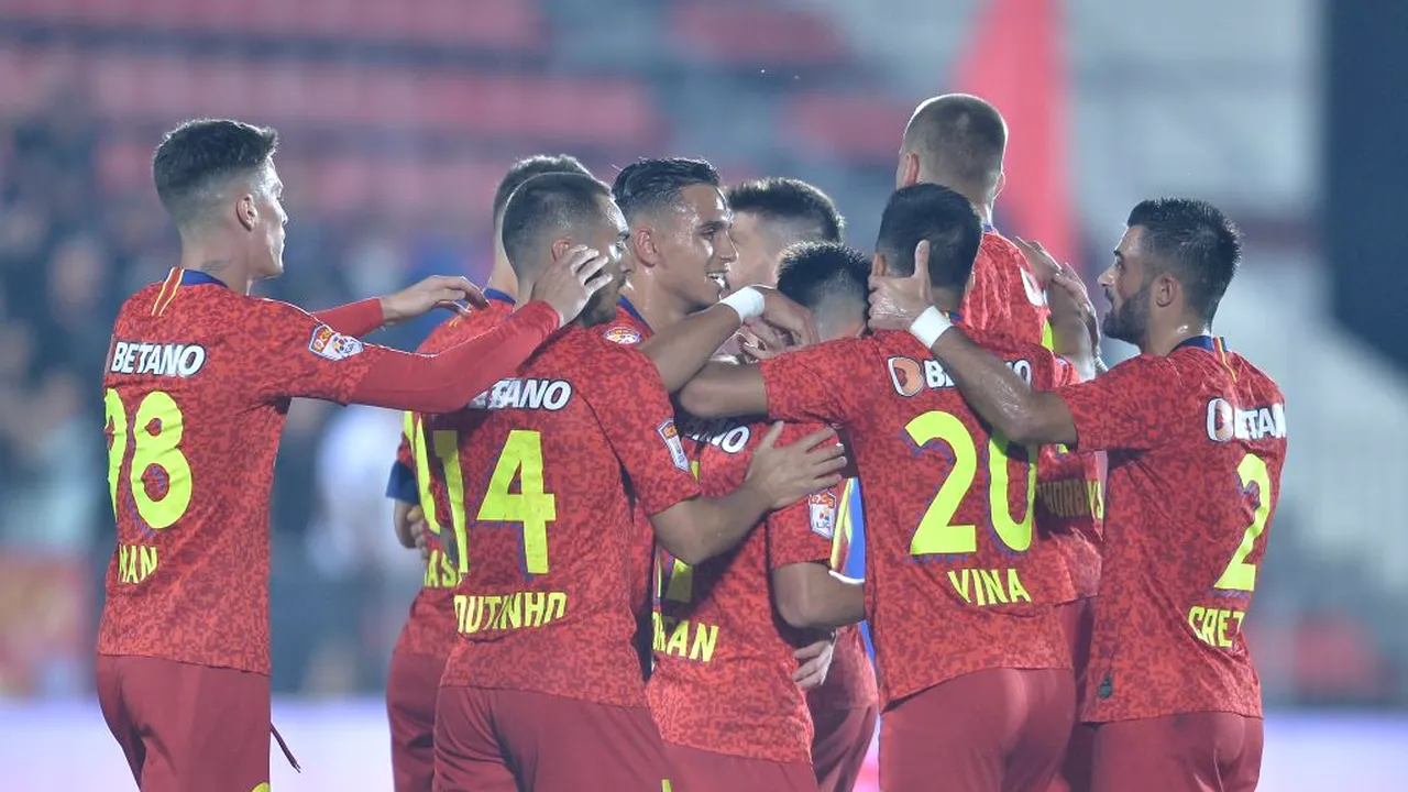 Academica Clinceni - FCSB 0-3. Tănase, Coman și Moruțan au adus victoria vicecampioanei. 