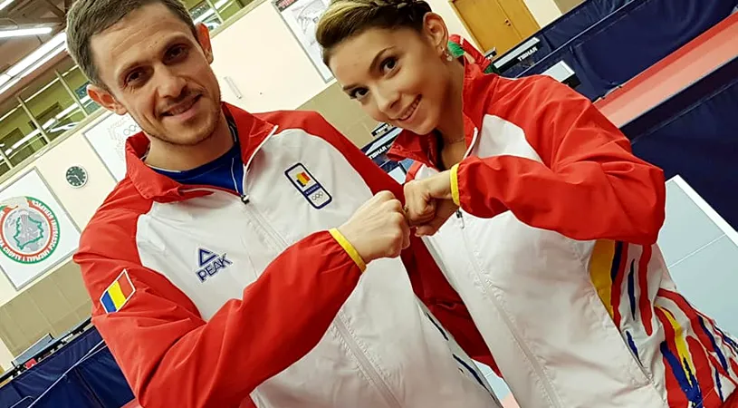 Jocurile Europene de la Minsk. Bernadette Szocs și Ovidiu Ionescu au rămas cu medaliile de argint. Bronz la gimnastică aerobică - proba de grup