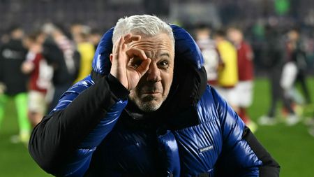 CFR Cluj - Rapid 1-1, în etapa 4 din play-off-ul Superligii. Marius Șumudică se ține de cuvânt și chiar arbitrează lupta la titlu!