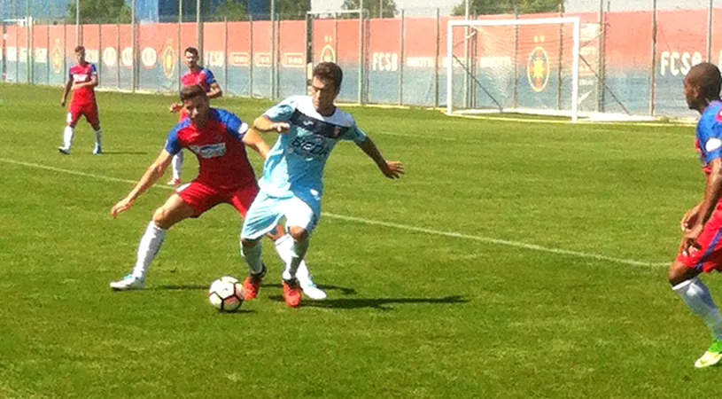 Chindia a revenit de două ori în super-amicalul cu FCSB și a obținut un egal.** Neicuțescu, de două ori, și Matei au înscris în fața echipei lui Alibec