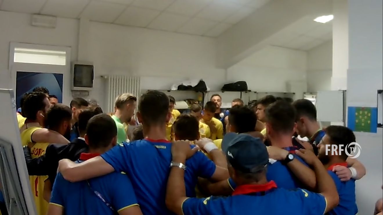 România U21 la EURO 2019 | Ce emoții! Ionuț Radu, un nou discurs pătrunzător înainte de meciul cu Franța U21. Portarul a strecurat și o mică ironie: "Nu am venit aici să facem cadouri" VIDEO