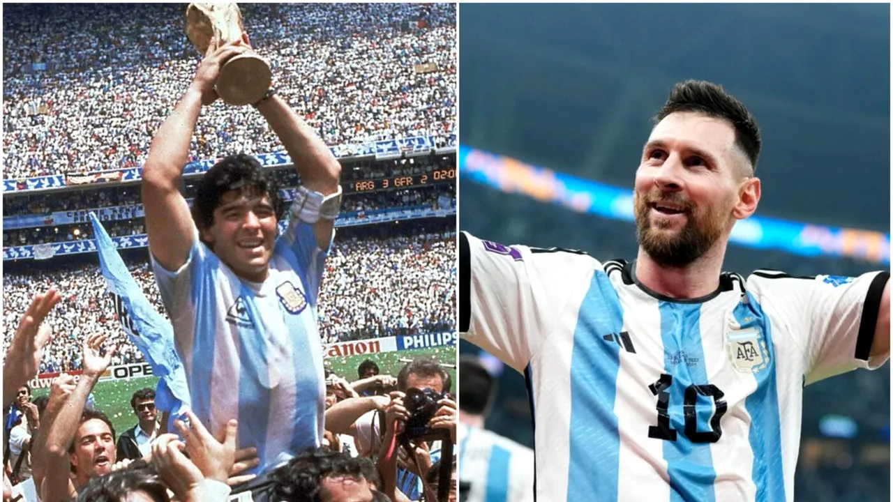 Leo Messi, egalul lui Diego Maradona din 1986! Cifrele fabuloase reușite de legendele Argentinei la Cupa Mondială