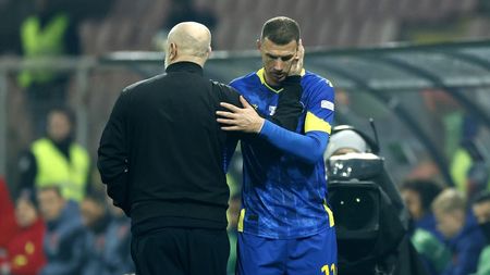 Răsturnare de situație cu Edin Dzeko. Bosniacul a fost desfigurat de Mihai Popescu, dar a luat o decizie neașteptată pentru mulți