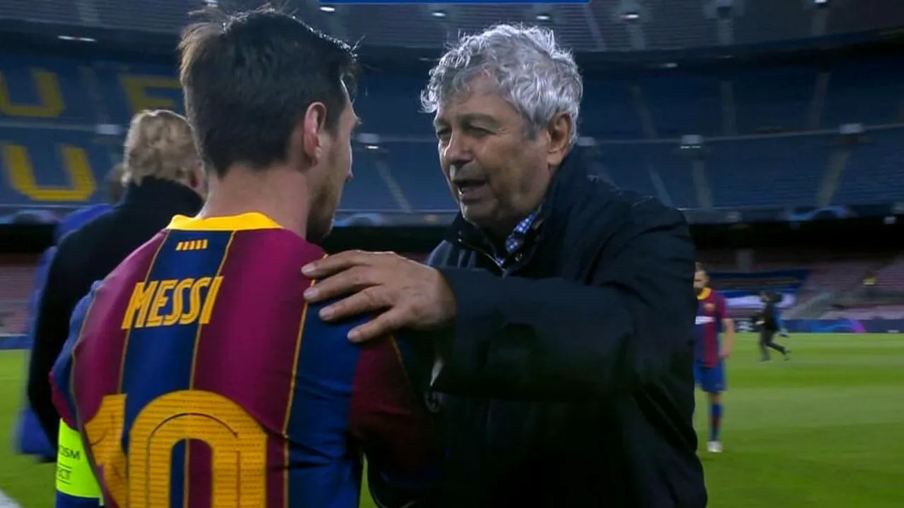 Mircea Lucescu, noi detalii despre dialogul cu Messi: „Și eu sunt un personaj pentru el! Cum ar fi fost să-mi întoarcă spatele?!”