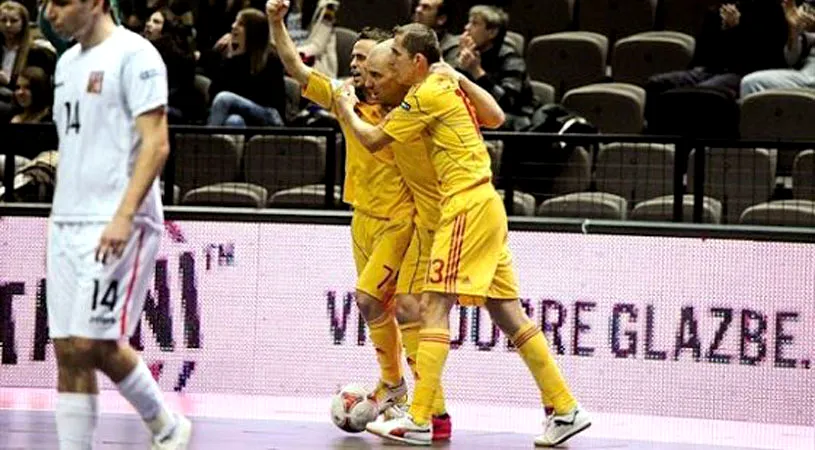 Futsal: mâine, la Nyon, se va afla adversarul naționalei României în play-off-ul CE