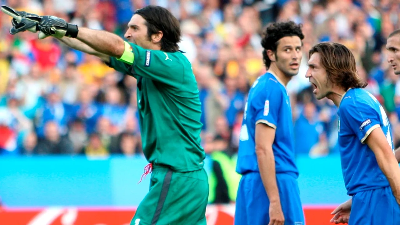 Buffon și Pirlo revin în naționala Italiei în amicalul cu Brazilia