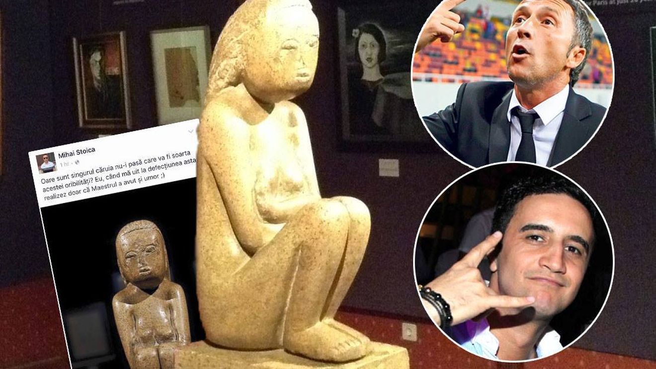 Arta încinge spiritele la Steaua. Mihai Stoica și nepotul lui Becali se contrazic pentru o sculptură a lui Brâncuși: "Cui îi pasă de soarta acestei oribilități?". Răspunsul acid al nepotului