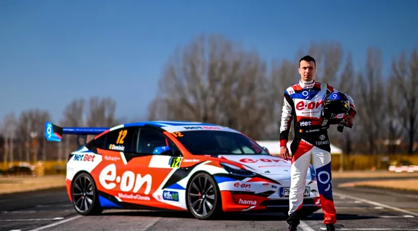 Premieră în Europa! Dominic Marcu revoluționează Motorsportul din România și se dă cu Tesla în Campionatul Național de Viteză în Coastă!