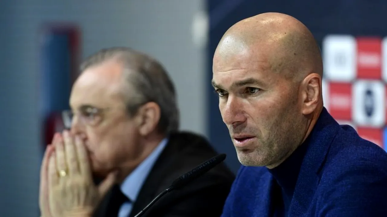 S-a dat alarma la Real Madrid! Zinedine Zidane: 