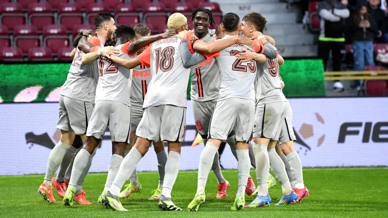 🚨 CFR Cluj – FCSB 1-1, în etapa 10 a play-off-ului din Superliga. Echipa lui Gigi Becali încheie neînvinsă partea a doua a campionatului