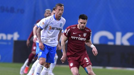 Andrei Burcă, probleme după Universitatea Craiova - CFR Cluj. „Sunt puțin amețit, dar nu mai contează!” Ce spune despre lupta din play-off. „Își vor vinde scump pielea!”