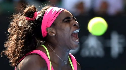 Serena Williams: „Nu am mai jucat împotriva unei sportive ca Niculescu, o luptătoare incredibilă”