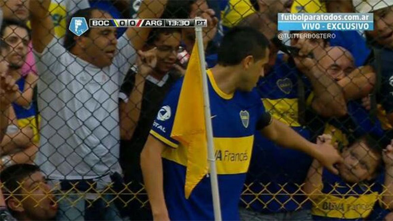 VIDEO - Gestul săptămânii vine din Argentina și îl are pe Riquelme în prim plan