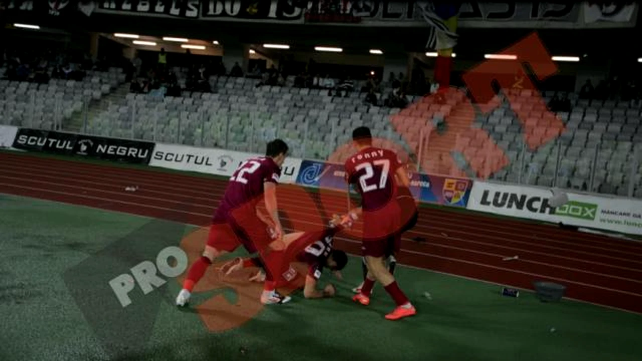 CFR Cluj - Hermannstadt 0-1. Surpriză uriașă la finalul anului în