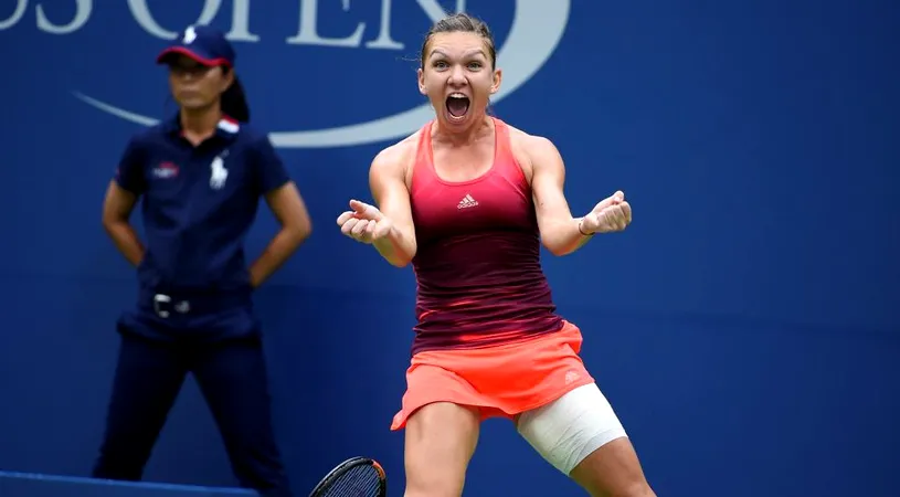 Simona Halep își aduce aminte cu plăcere de prima victorie a carierei la US Open: 