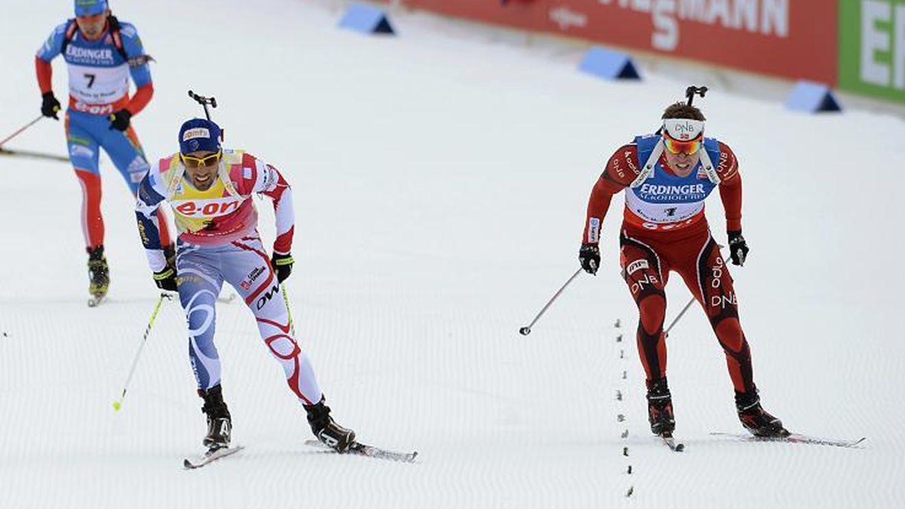 Victorie la fotofiniș pentru omul-aur! Svendsen l-a învins din nou pe Fourcade!