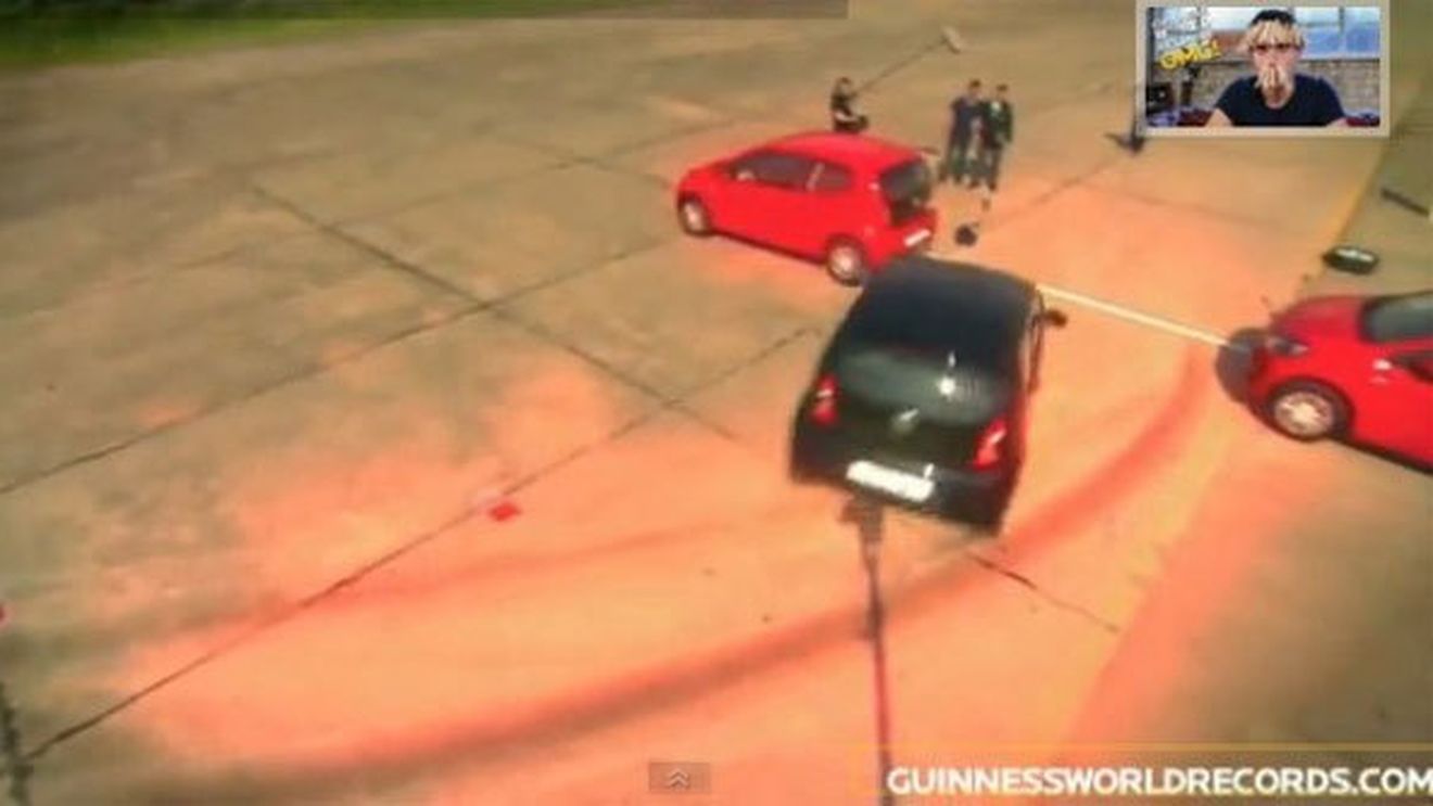 VIDEO Omul ăsta ar fi ZEUL parcagiilor din București!** Expresia "la vopsea", mai potrivită ca niciodată: recordul care te lasă fără grai